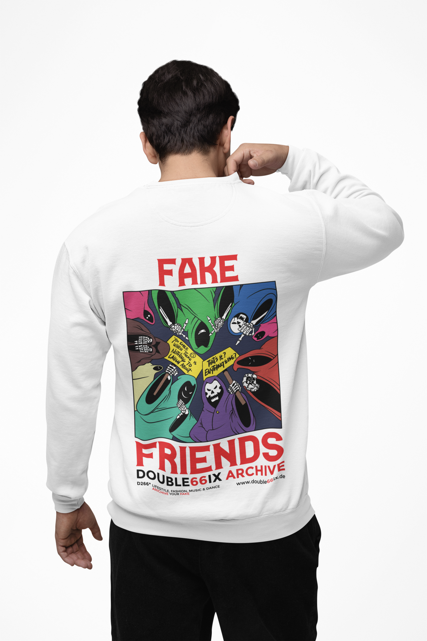 Fake Friends, Classic Sweatshirt