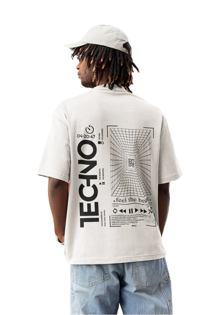 Techno - Oversized Shirt