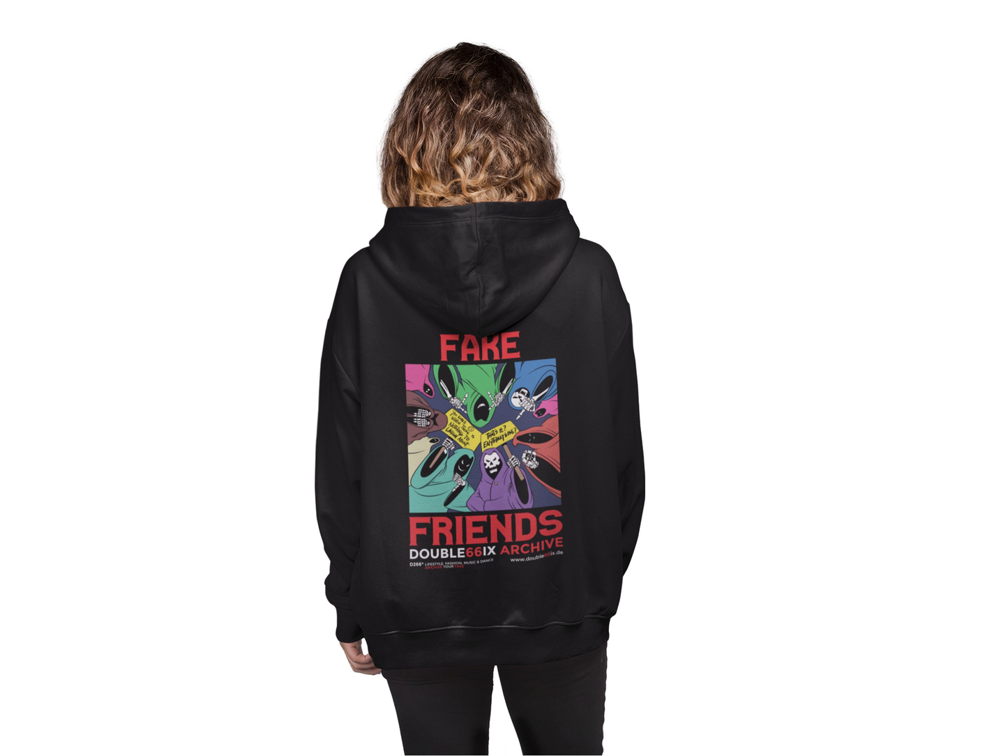 Fake Friends - Oversized Hoodie