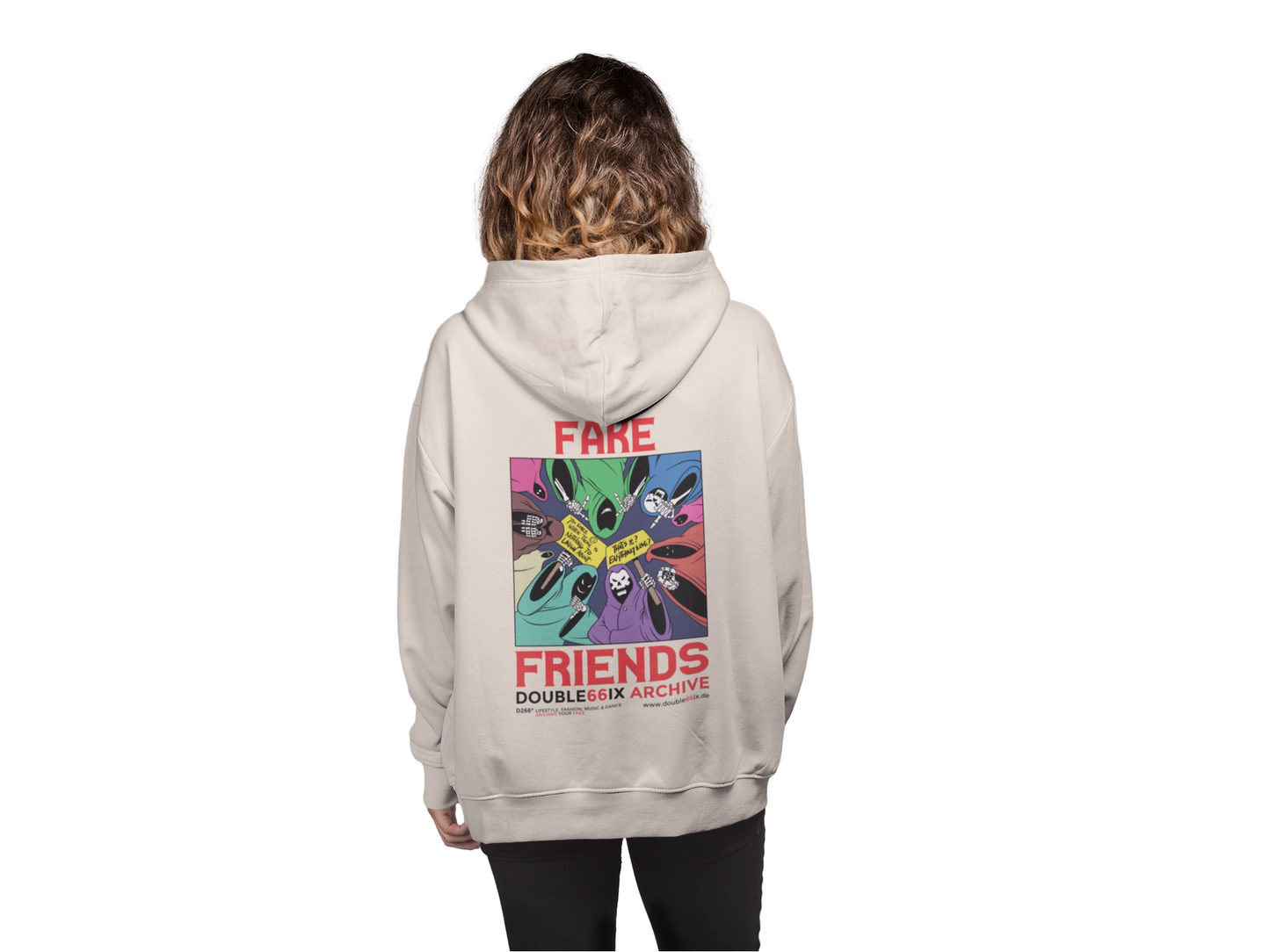 Fake Friends - Oversized Hoodie