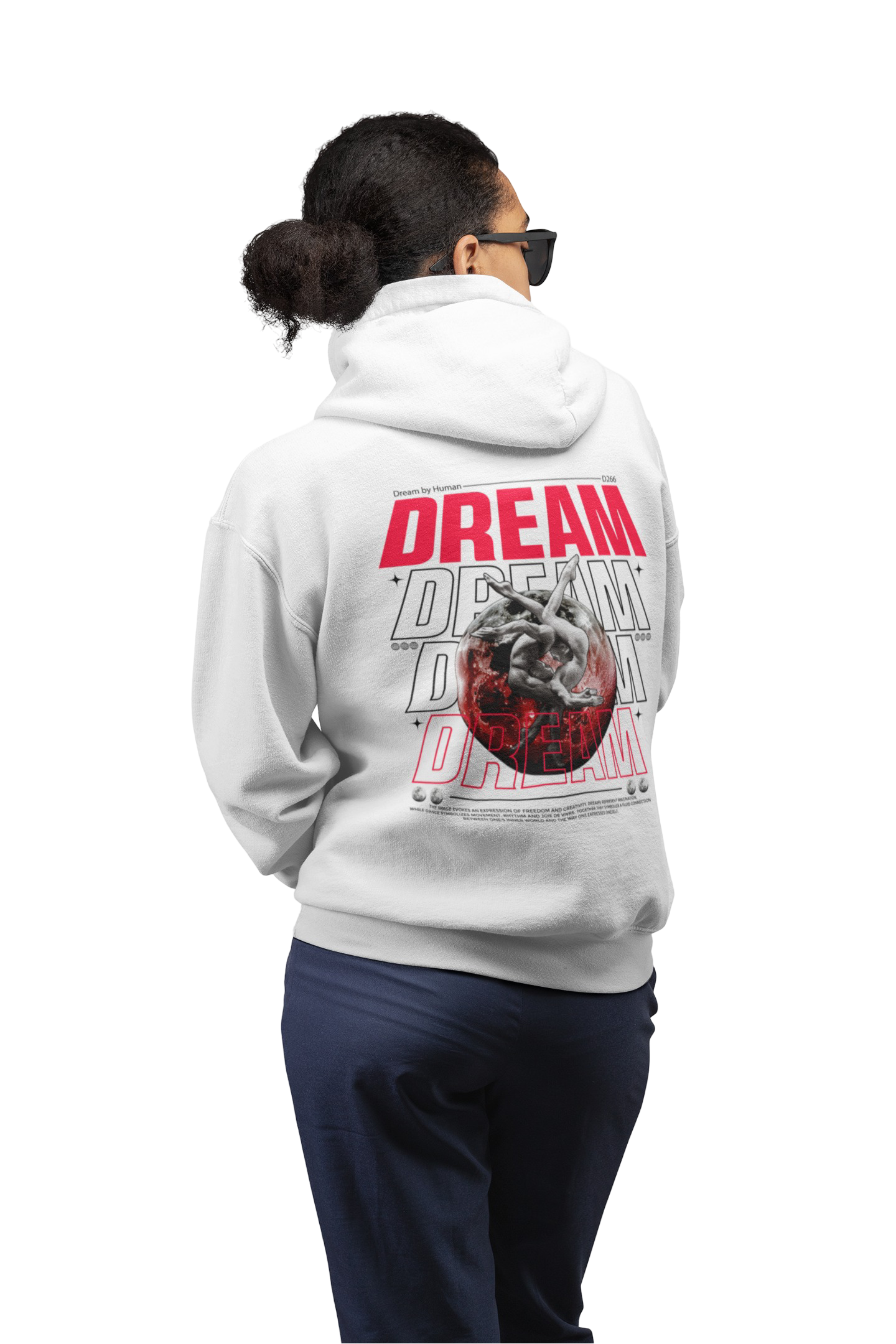 Dream by human - Premium Hoodie
