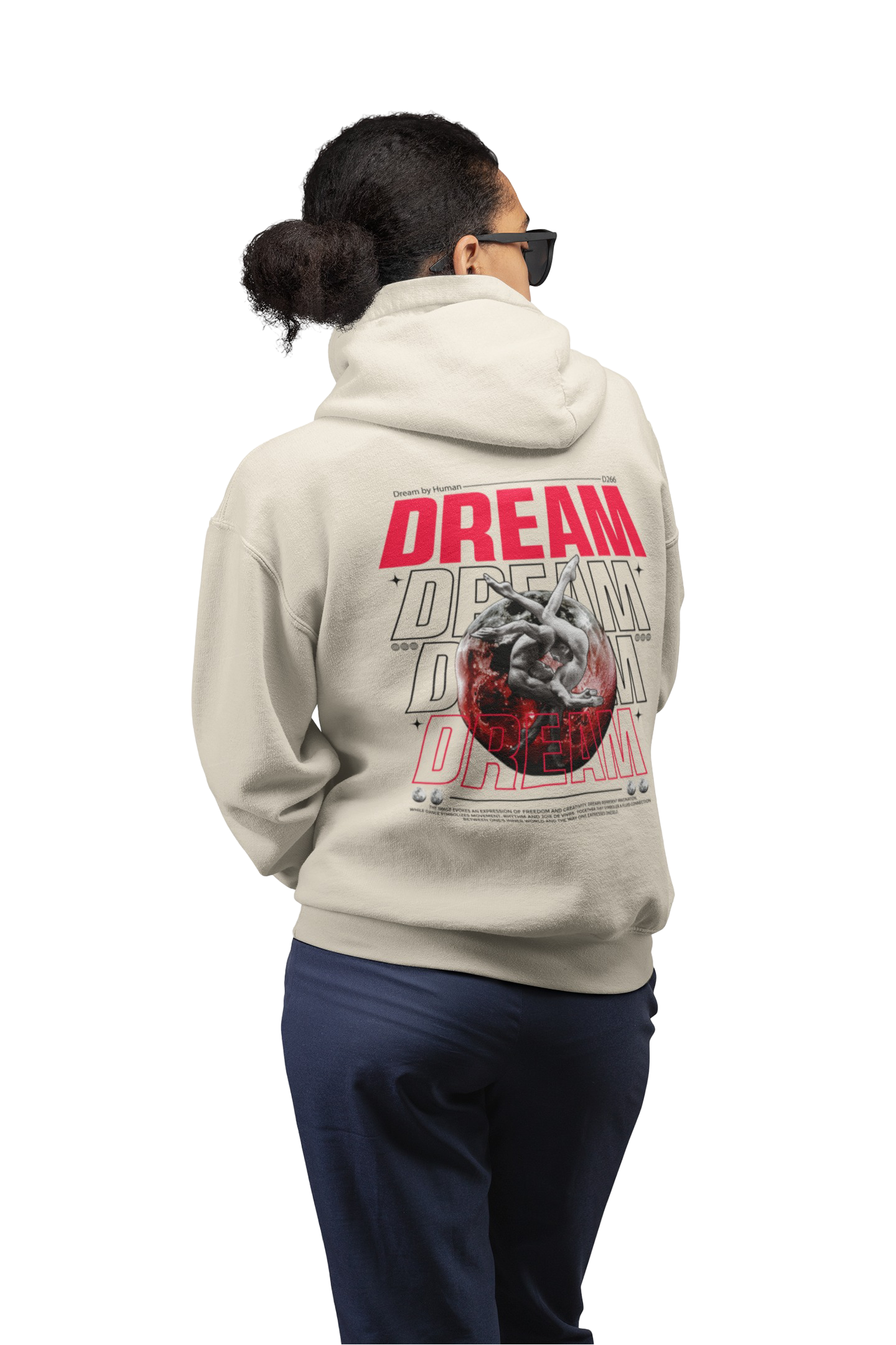Dream by human - Premium Hoodie